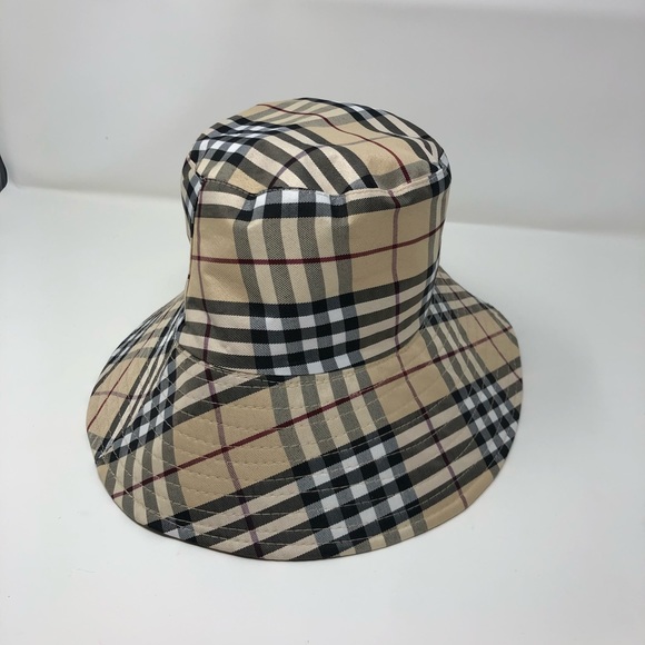 NWOT Reversible Plaid Bucket Hat - Picture 3 of 10